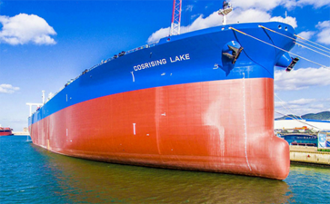 中远海运减少船舶运营对环境造成的影响。
