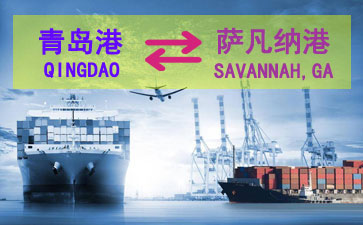 青岛到萨凡纳海运服务包含了舱位、运费、航程等查询服务及出口报关操作流程